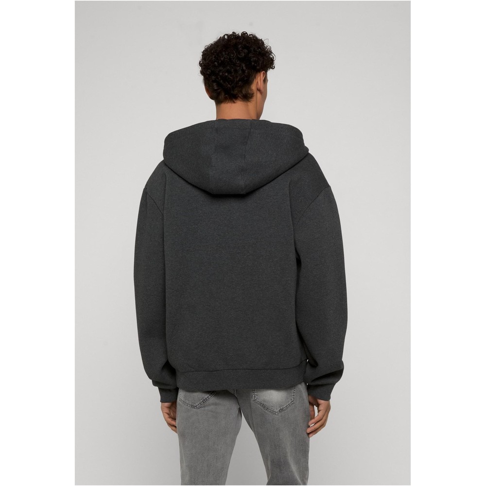 Urban Classics - Fluffy Zip hoodie - Grey